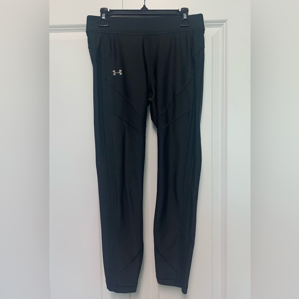 Under Armour black Heatgear compression leggings sz S